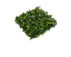 Emerald - Kunst Plantenwand Garden mix UV 50x50cm - Kunstplant voor binnen