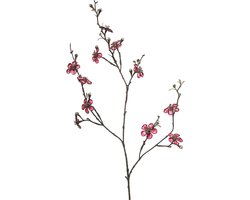 Emerald Kunstbloem bloesem Glamour - 96 cm - bordeaux rood - Kunst zijdebloemen