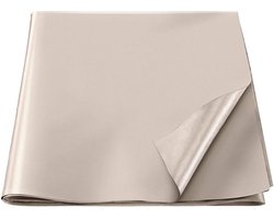 EMF shielding stof - RFID en WiFi - stralingsbeschermingstof (50 x 100 cm) - hooggeleidende stof tegen 5G - HF - LF - EMI elektrosmog voor telefoontas - kleding - woonkamer (1 m x 1.1 m)