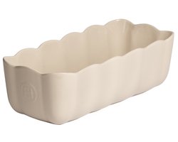 Emile Henry Cakevorm Madeleine - 285 x 130 x 90 mm - Crème