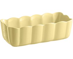 Emile Henry Cakevorm Madeleine - 285 x 130 x 90 mm - Geel
