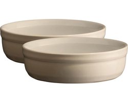 Emile Henry Creme Brulee schaaltje set 2 stuks Argile (4013-02)