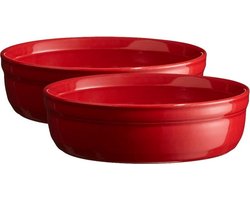Emile Henry Creme Brulee schaaltje set 2 stuks Grand Cru (4013-34)