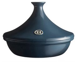 Emile Henry Flame Tajine - 2,5 liter - poppy blue limited edition
