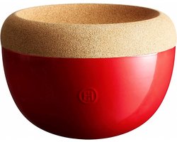 Emile Henry Fruitschaal/bewaarpot 27 Cm 4700 Ml Keramiek Rood