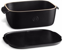 Emile Henry Kaasdoos Noir