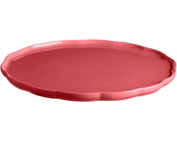 Emile Henry Madeleine Serveerschaal rond - Ø300mm - Rose Candy