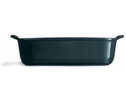 Emile Henry Ovenschaal Belle-Ile - Gratinvorm - Gratin Dish - Aardewerk Blauw - Vaatwasserbestendig - 22 x 14 cm / 700 ml