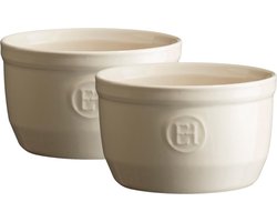 Emile Henry Pasteibakje N.10 set 2 stuks Argile (4010-02)