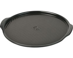 Emile Henry Pizzasteen E-box - Ø370mm - Fusain