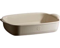 Emile Henry Schaal rechthoekig E-box - 360x230mm - Argile