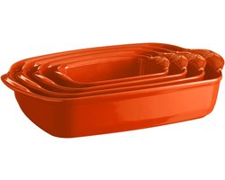 Emile Henry Schaal rechthoekig E-box - 420x270mm - Toscane