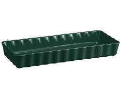 Emile Henry Taartvorm lang rechthoekig - 360x150mm - Cèdre