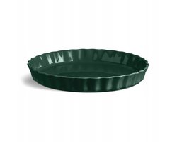 Emile Henry Tartvorm 28 cm - Natuurlijk Chic Donkergroen