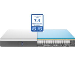 Emma Hybrid Pocketvering Matras - 250 veren p/m2 - 120 x 200 cm - Medium