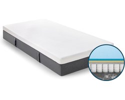 Emma Hybrid Pocketvering Matras - 250 veren p/m2 - 180 x 200 cm - Medium