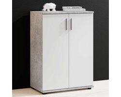 Emob - Commode - Wit - 60x35x82 cm