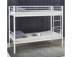 Emob Design - Stapelbed Dixie - 90x200 - Wit