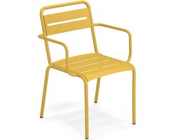 Emu Star stoel met armleuning curry yellow