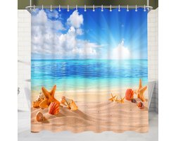 en Stijlvol Douchegordijn met Antischimmel en Waterafstotende Eigenschappen