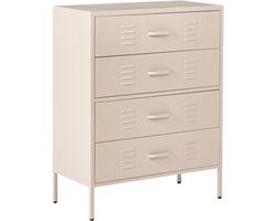 ENAGO - Commode - Beige - Staal