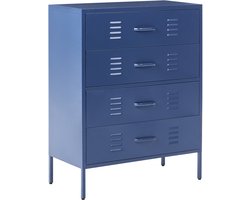 ENAGO - Commode - Marineblauw - Staal