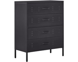 ENAGO - Commode - Zwart - Staal