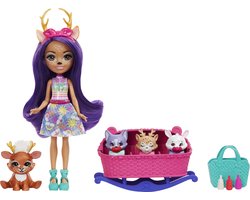Enchantimals - Baby’s Beste Vriendjes - Modepoppen - Danessa - Hert