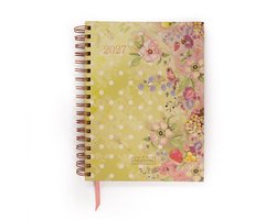 Endless Mae - Dotted Bloom - Bureau Agenda - 2027 - Stippen - Groen