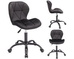 ENDO fluwelen stoel zwart (nieuwe code)