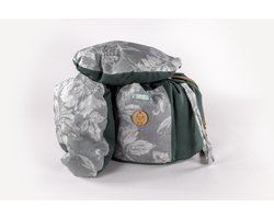 Energiebesparende ecologische slowcooker /de wollige hooikist/ gaarzak/één formaat voor pannen van 1 tot 10 liter/lokaal handgemaakt/slowcooken/praktisch in gebruik/groen lichtgroen
