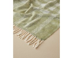 English Home - Banksprei - voor Sofa, Bed, Bank Cover - 130x170cm - Groen