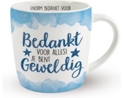 Enjoy Mok - Bedankt, je bent geweldig - Met binnentekst