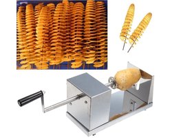Enkilight- Aardappelsnijder- Groentesnijder- Aardappelschiller- Potato twister- Aardappel snijder- Spiraalsnijder- Spiraalsnijders- Spiraalsnijder courgette- Spiraalsnijder groenten- Spiraal snijder- Spiraalsnijder aardappel- RVS