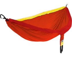 Eno Hangmat Doublenest 2,8 X 1,9 M Nylon Oranje/geel 4-delig