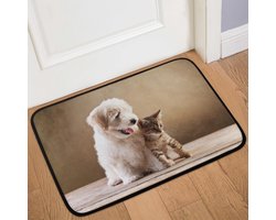Entree Deurmat - Vloerkleed Tapijt - Voorkomt Vuil - Antislip Onderkant - 50.8 x 78.7 cm - Meerdere Kleuren