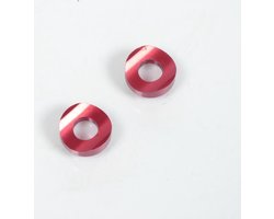 Entretoise de valve incurvée en aluminium anodisée rouge pour moto enduro cross neuf