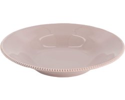 Enza Fasano  - Pastabord Pizzolato Taupe 23cm - Diepe borden