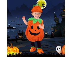 EOZY Baby pompoen kostuum Kinder Halloween carnaval kostuums met hoed Cosplay