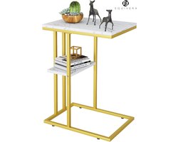 Equivera Banktafel - Bank Tafel - Bijzet Tafel - Banktafeltje Bijzettafeltje - Banktafel Bijzettafel