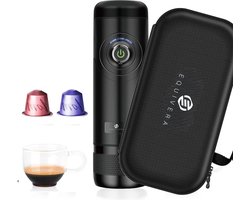Equivera Draagbare Espressomachine - Portable Espresso Apparaat - Draagbare Koffiemachine - Portable Coffee Maker - Koffiemachine - Koffiezetapparaat