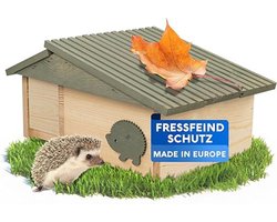 Equivera egelhuis - egelhuisje - egelhuisje waterdicht - egelhuisje hout - egelhuis waterdicht