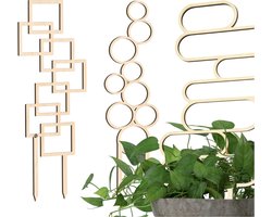 Equivera Klimrek Planten - Klimrek Planten Buiten Muur - Klimrek Planten Buiten - Klimrek Planten Tuin - Klimrek Nature - Plantenklimrek - Klimrek voor Planten - Must Have voor in de Tuin!