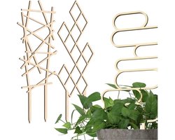 Equivera Klimrek Planten - Klimrek Planten Buiten Muur - Klimrek Planten Buiten - Klimrek Planten Tuin - Klimrek Nature - Plantenklimrek - Klimrek voor Planten - Must Have voor in de Tuin!