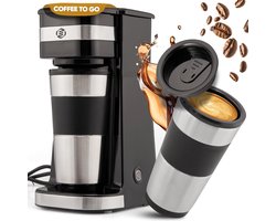 Equivera Koffiezetapparaat Met Thermoskan - Koffiezet - Koffiezetapparaat - Koffiezet Apparaat - Must Have Voor In Uw Keuken