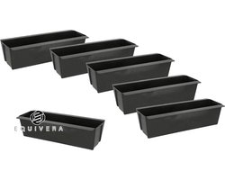 Equivera Planter Inzetstuk voor Euro Pallet - 6 stuks / Zilver - Bloembak, Balkonbak