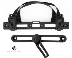 Equivera Verstelbare Zijgesp voor Fiets - Accessoires Bagage Gear Fietstas - Houder Rek Satchel Haak bagagedrager verbreder