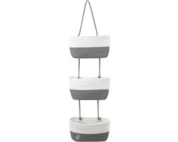 Equivera Wandopberger - Wandorganizer - Wandzak - Muurzak - Wandorganizer met Vakken - Hangende Organizer - Must have voor in huis!