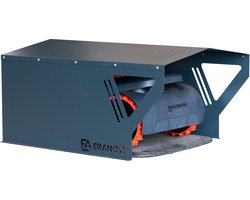 Eranovi Garage M - robotmaaier garage universeel - binnenmaat 85 x 60 x 37 cm - beschermt robotmaaier en laadstation tegen regen, zon en bladeren - voor Husqvarna, Gardena, Segway Navimow en Kress - eenvoudige montage