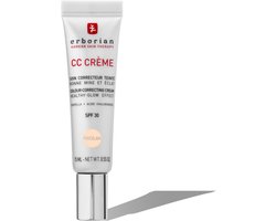 Erborian CC Crème, CC cream, 15 ml, beige, Unisex, Universele huid, Licht